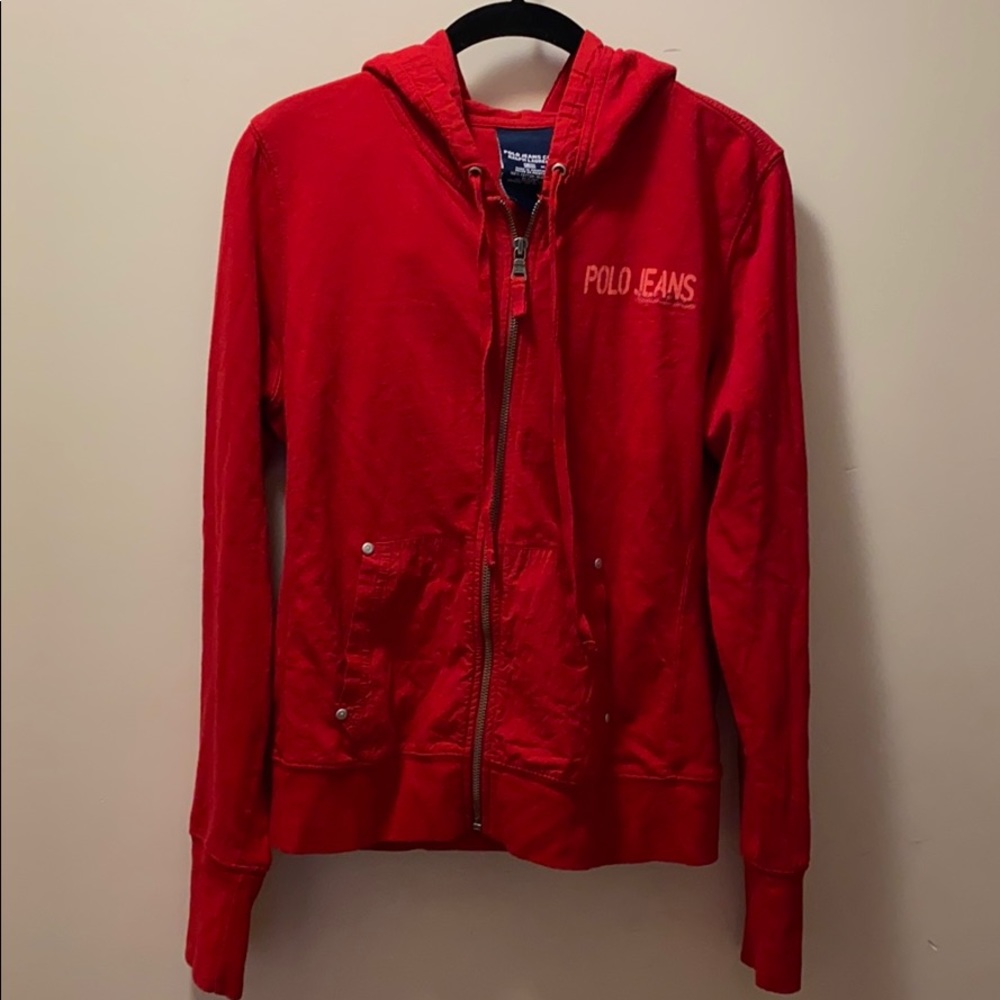 Polo Ralph Lauren Jeans Red Hoodie